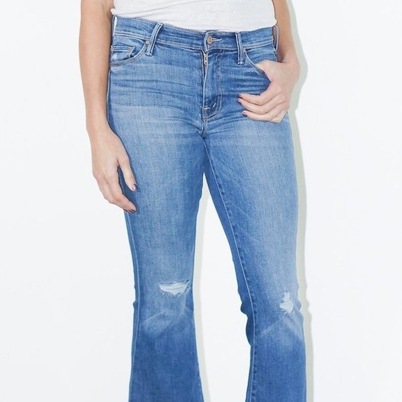 Mother Denim - The Weekender Ankle Fray Crop in Wild - Size 26 - Picture 2 of 11